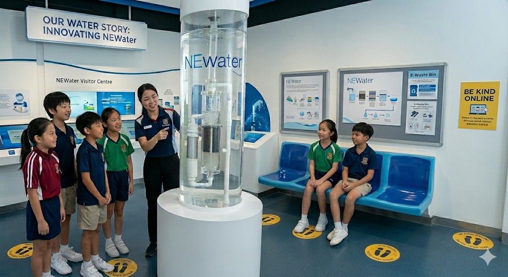 Learning About NEWater — PSLE oral stimulus picture