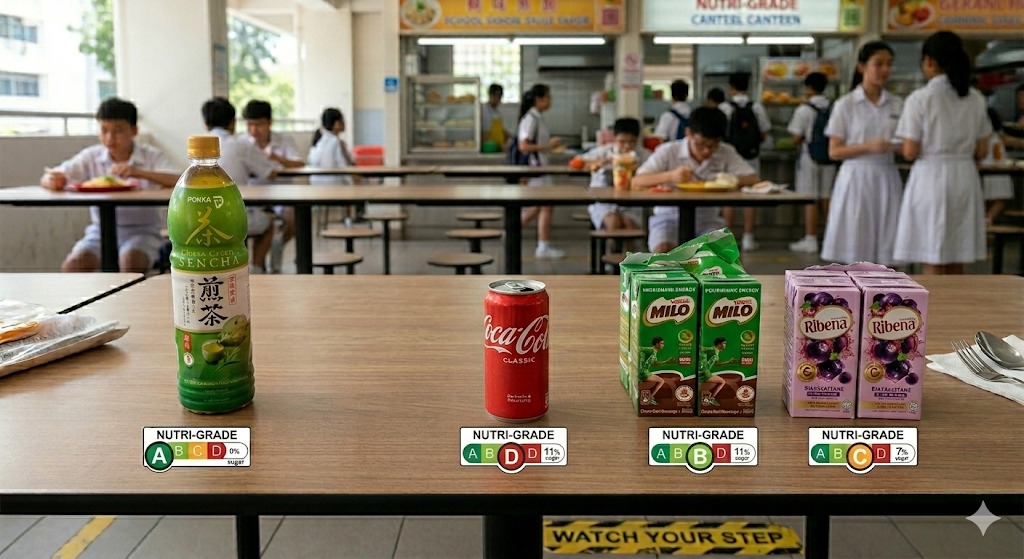 The Nutri-Grade Test — PSLE oral stimulus picture