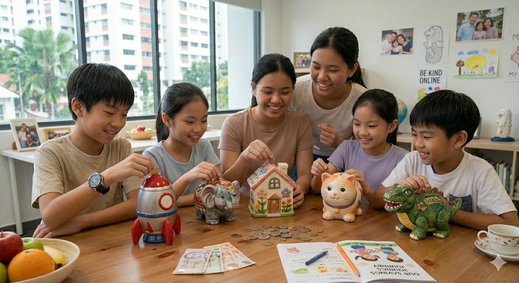 Saving for a Rainy Day — PSLE oral stimulus picture