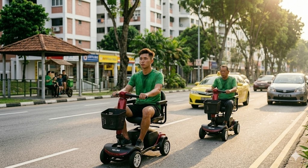 Road Safety & PMAs — PSLE oral stimulus picture