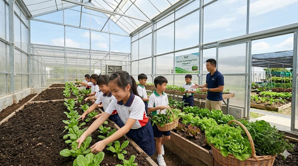 A Day at the Farm — PSLE oral stimulus picture