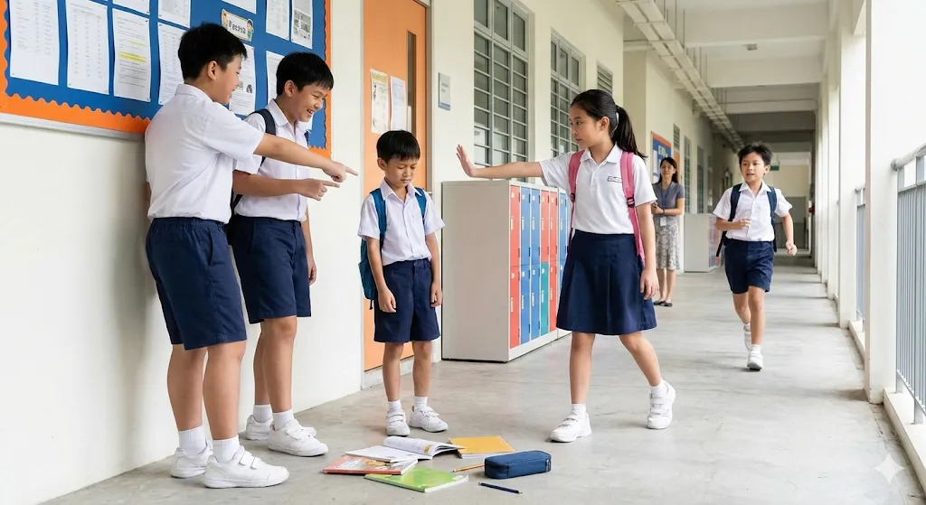 Standing Up to Bullying — PSLE oral stimulus picture