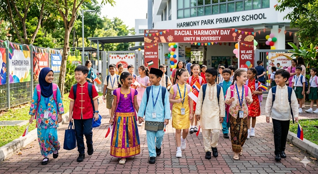 Racial Harmony Day — PSLE oral stimulus picture