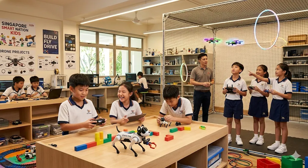 Robotics Classroom — PSLE oral stimulus picture