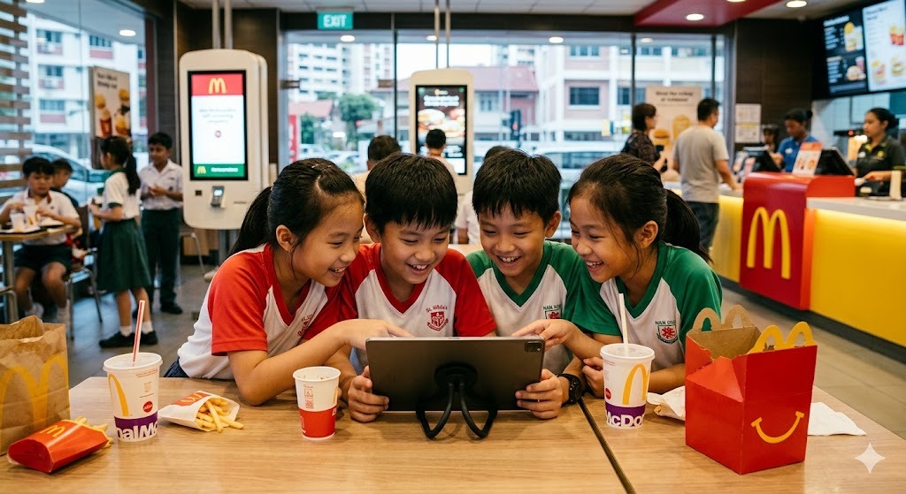 Macdonal Screen Time — PSLE oral stimulus picture