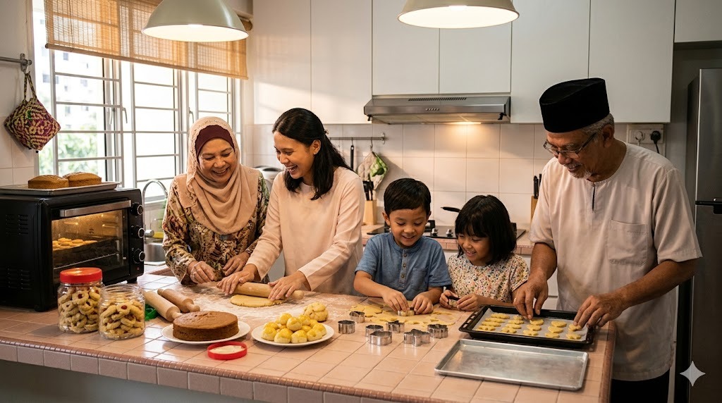 Hari Raya Preparations — PSLE oral stimulus picture
