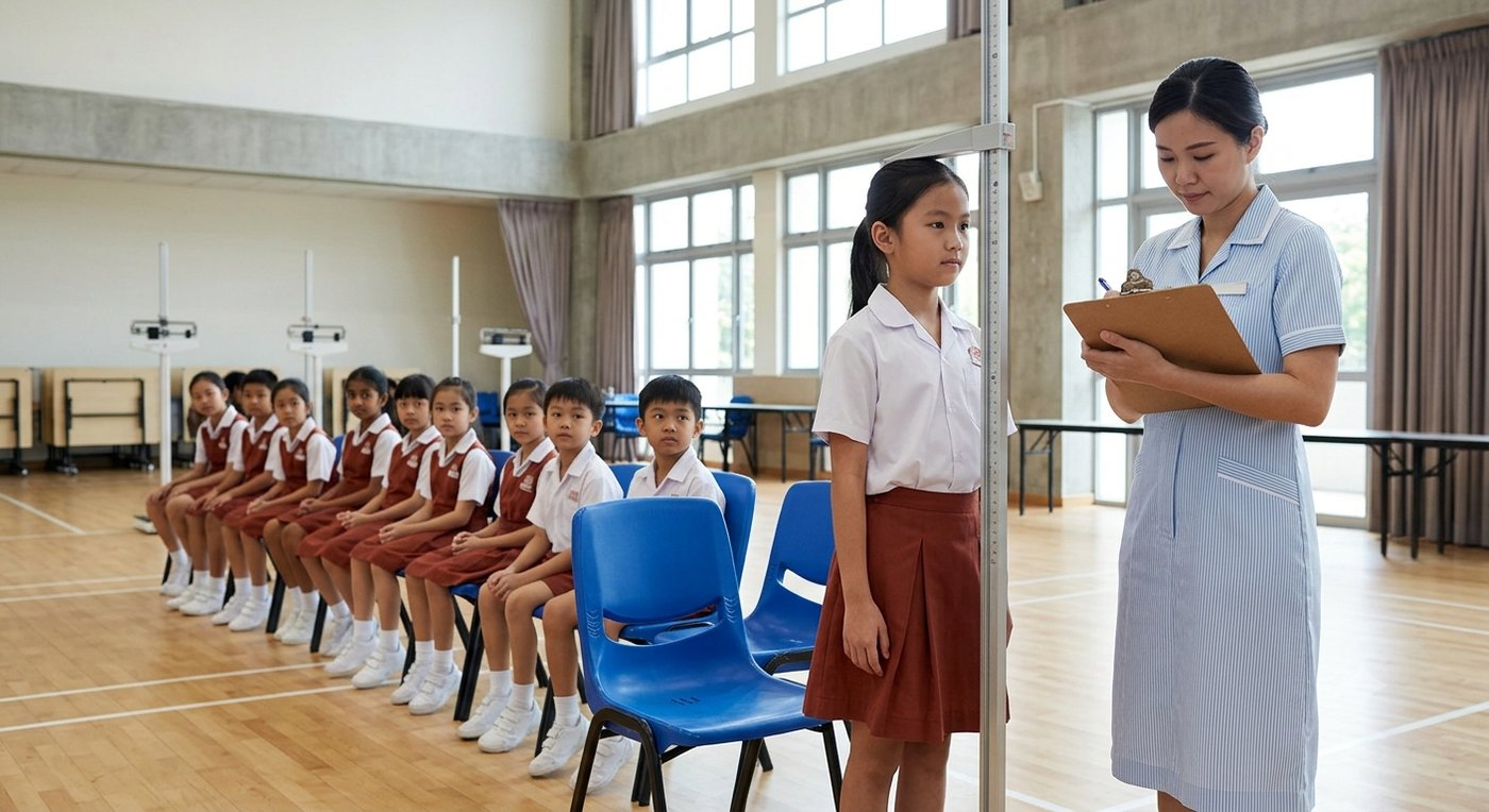 The School Health Check — PSLE oral stimulus picture