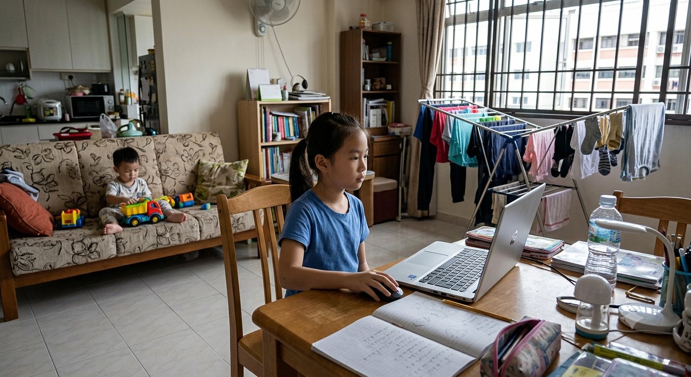 Online Lessons at Home — PSLE oral stimulus picture
