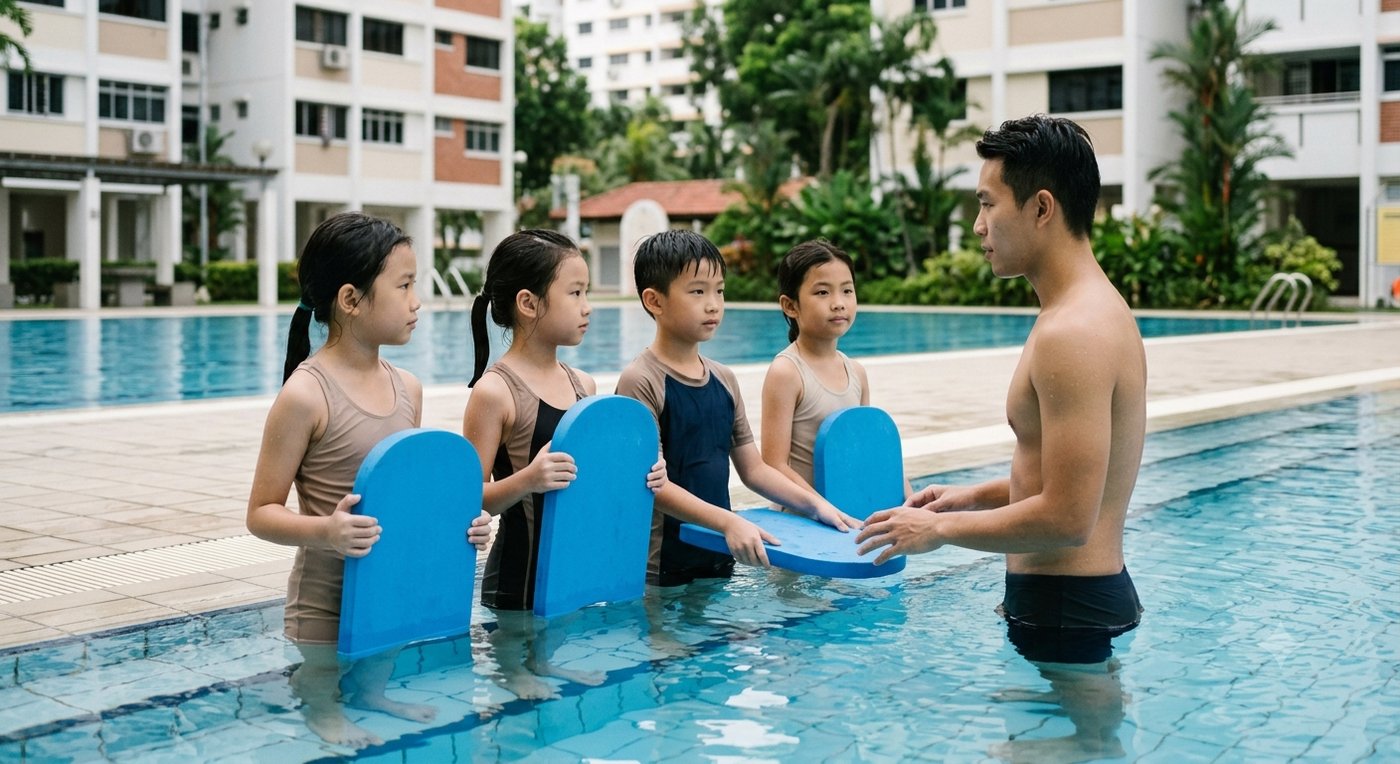 Swimming Lessons — PSLE oral stimulus picture
