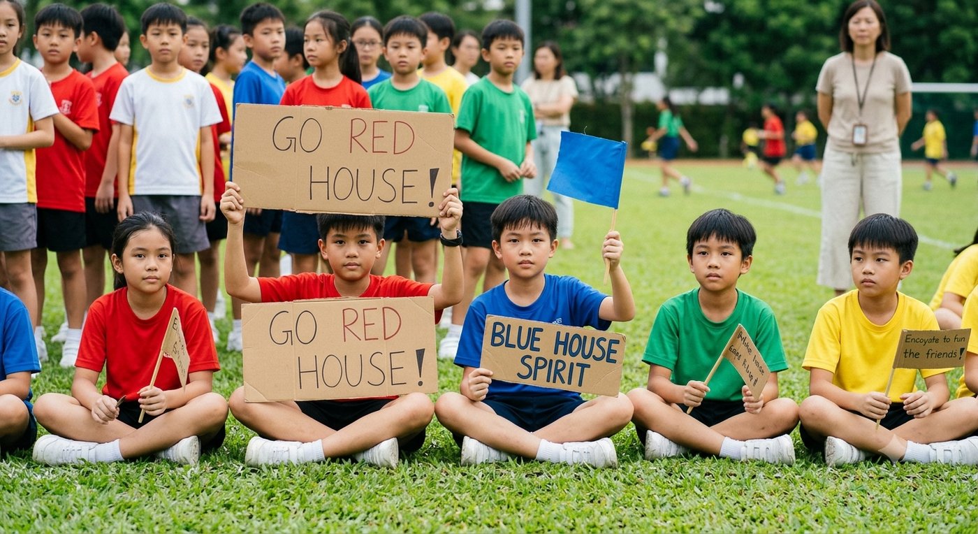 Cheering from the Sidelines — PSLE oral stimulus picture