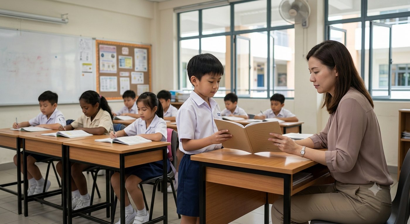 The Forgotten Homework — PSLE oral stimulus picture