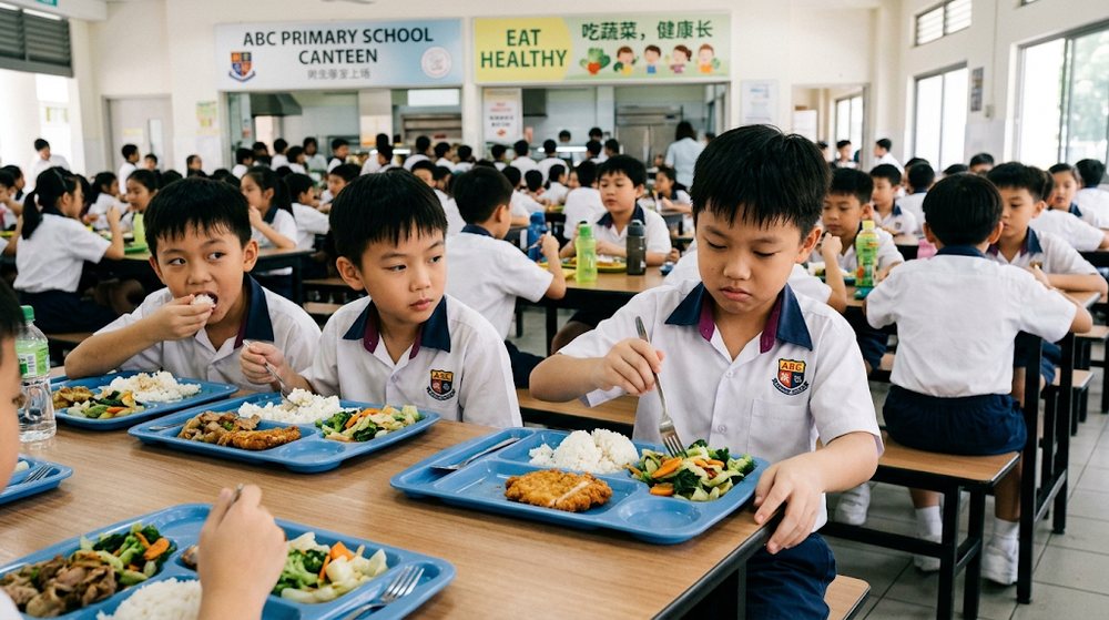 健康饮食 · Eating Healthily — PSLE oral past year stimulus