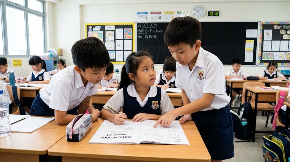 互相学习 · Learning From Each Other — PSLE oral past year stimulus