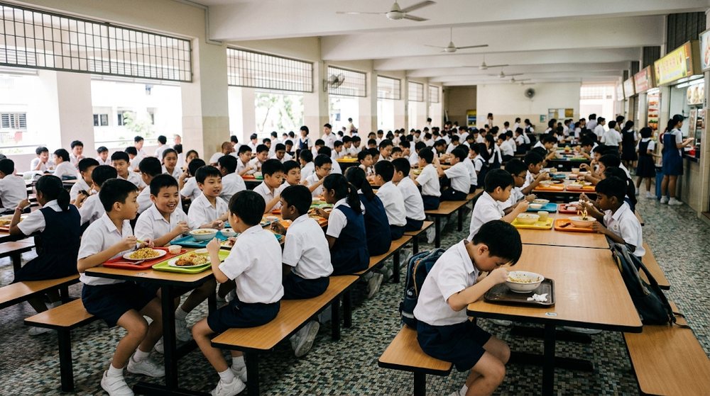 关心独自一人的同学
