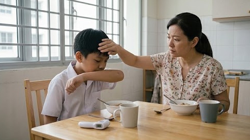 生病在家休息