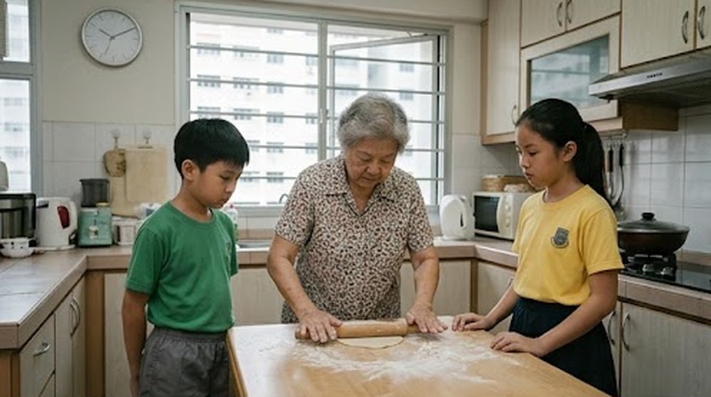 和奶奶做咖喱角