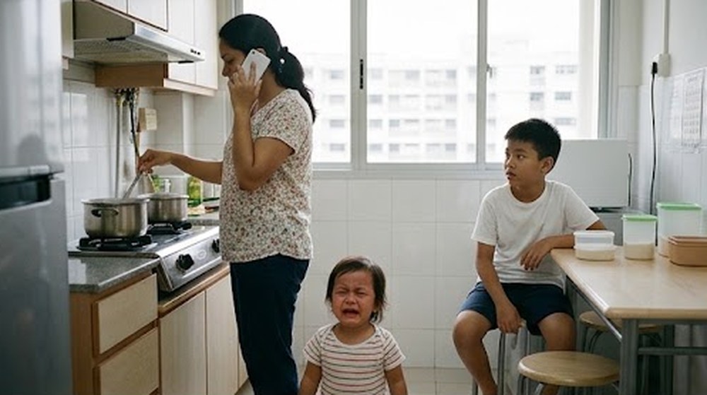 照顾妹妹